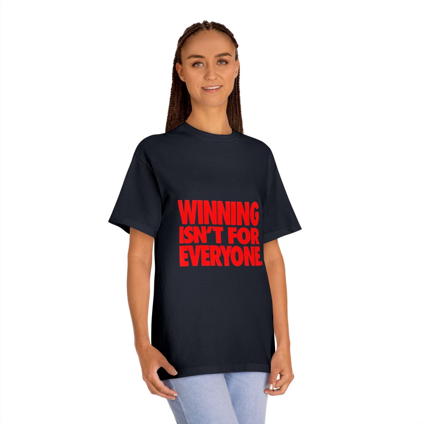 Winning Isn't For Everyone T-Shirt- Bold Red Motivational Tee