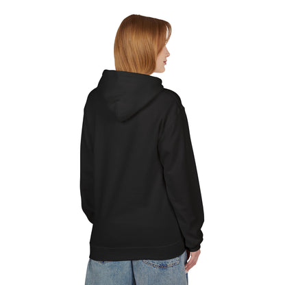 Chill Distorted Text Hoodie- Minimal Graphic Streetwear Pullover